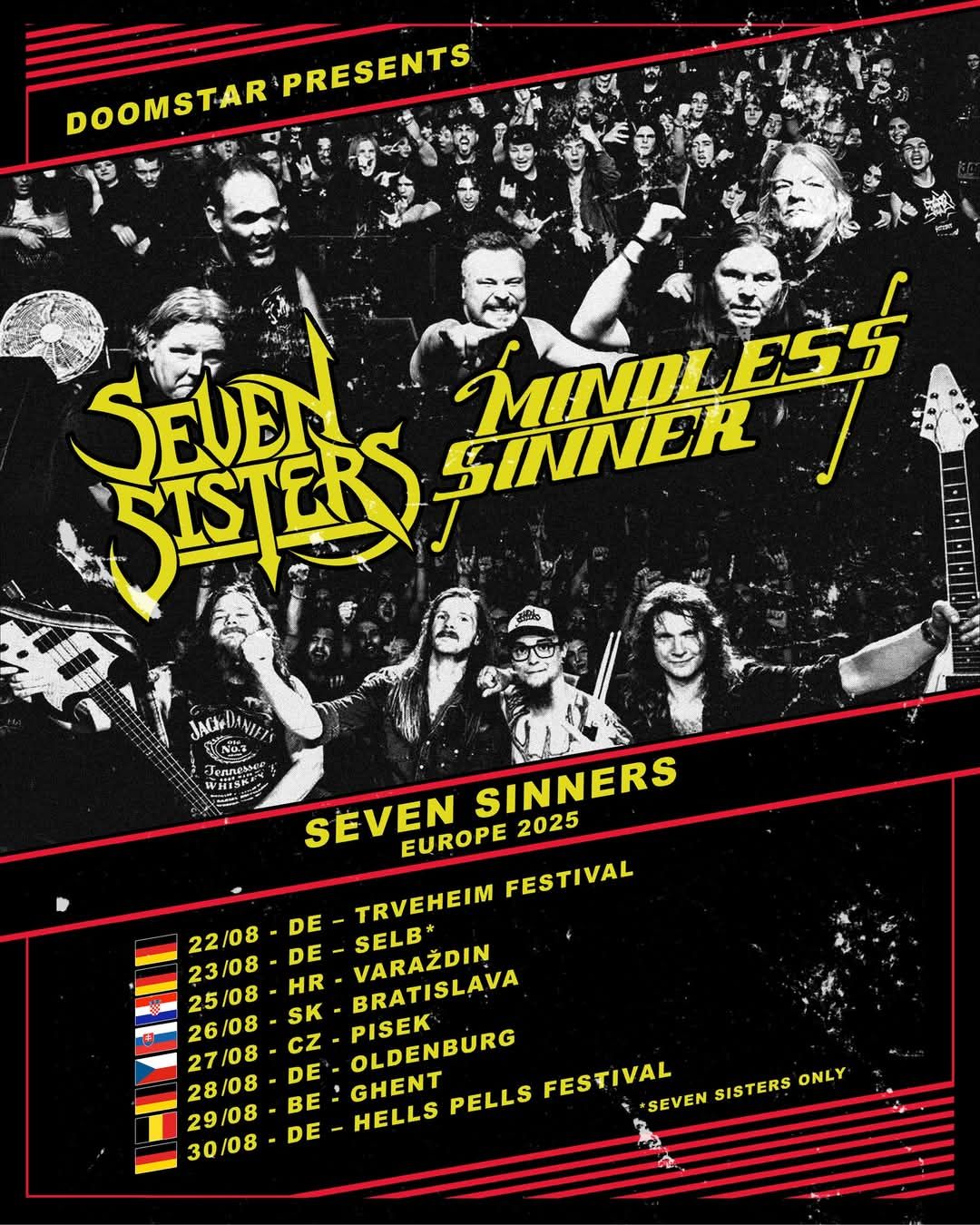 Seven Sinners Europe 2025