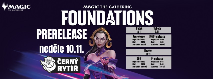 Nedělní Prerelease Foundations