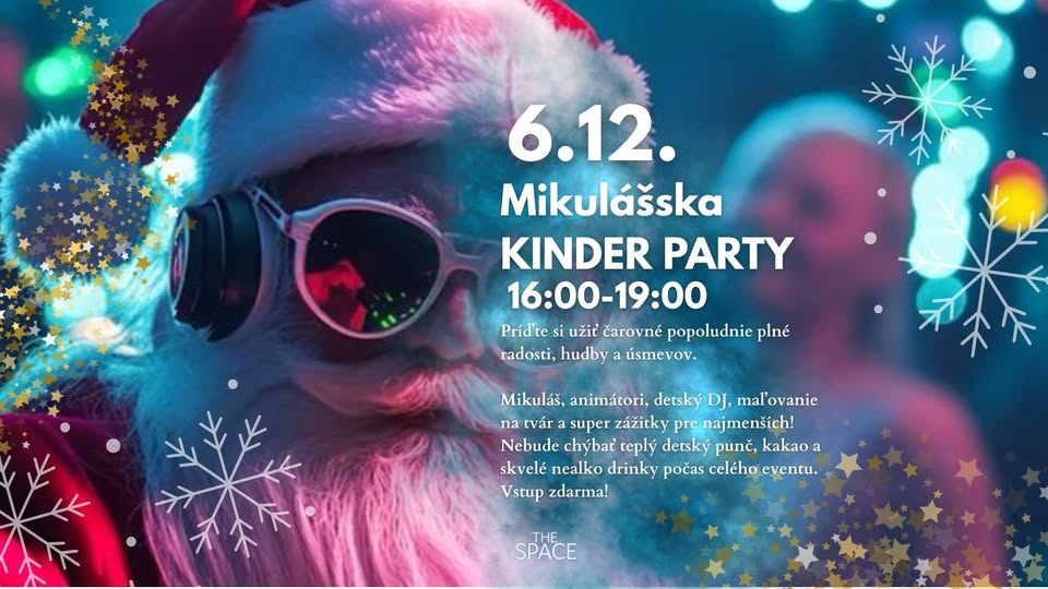 🎁🎅🏼MIKULÁŠSKA KINDER PARTY 🎅🏼🎄