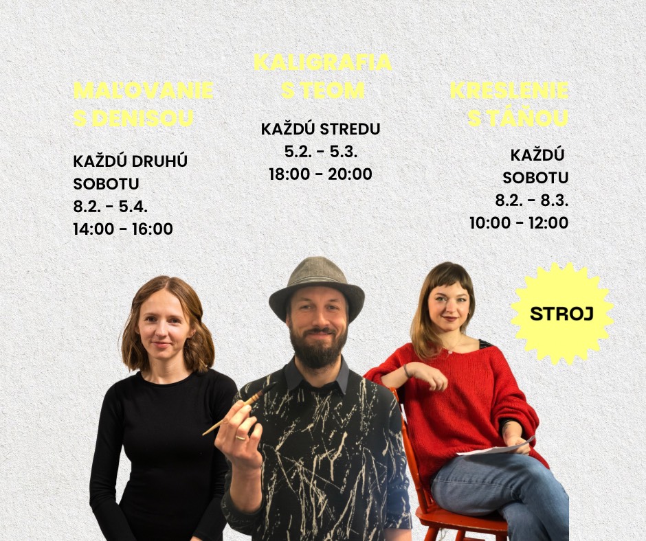 Workshopy/kurzy vo Februári