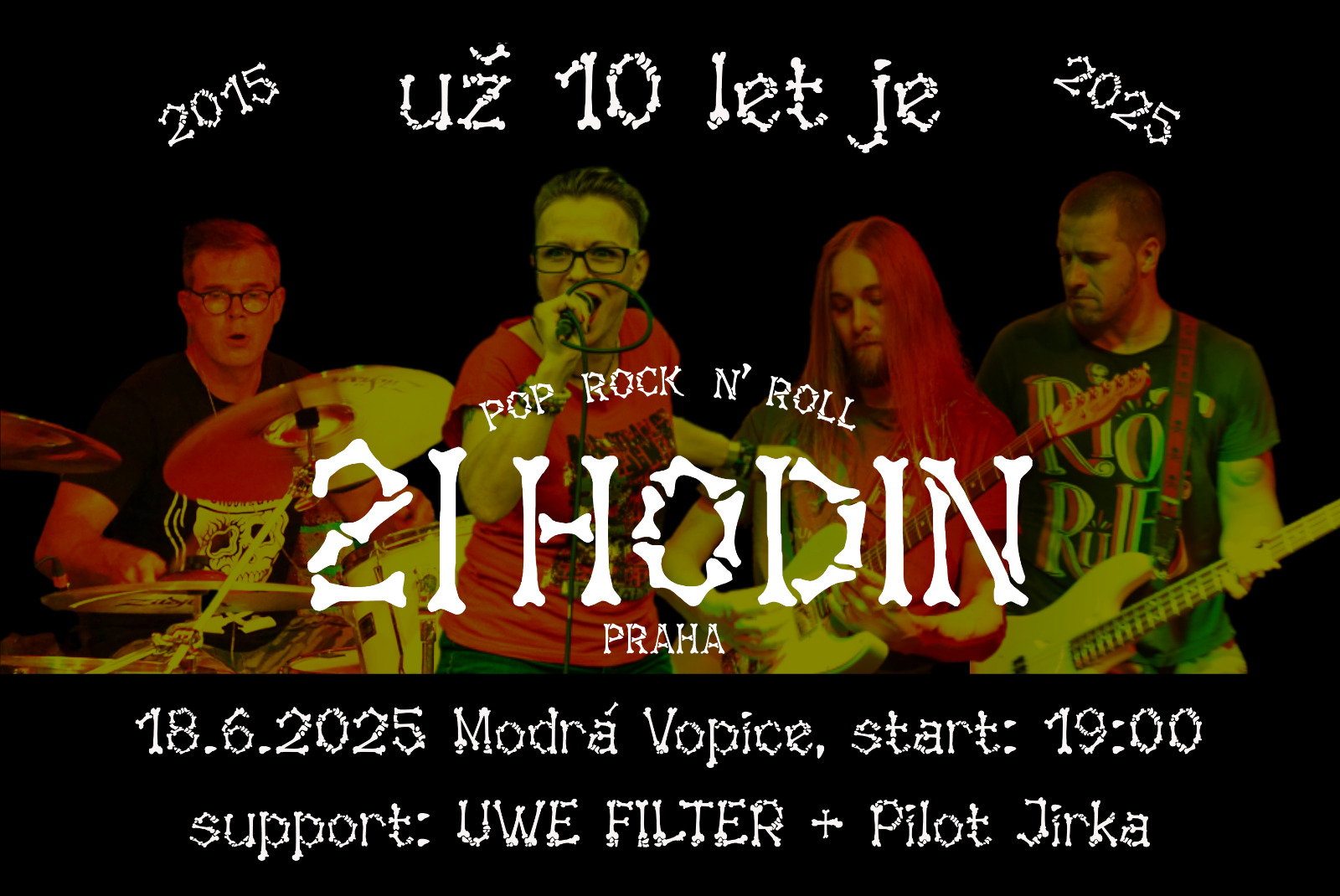 Už 10 let je 21 hodin!