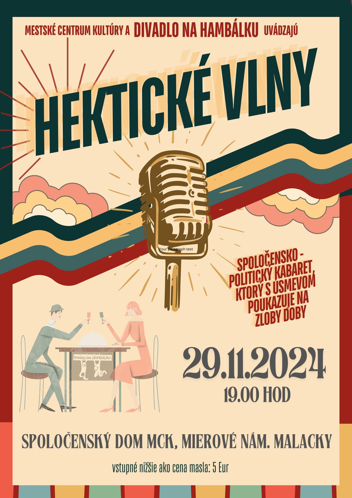 Divadlo na hambálku: HEKTICKÉ VLNY