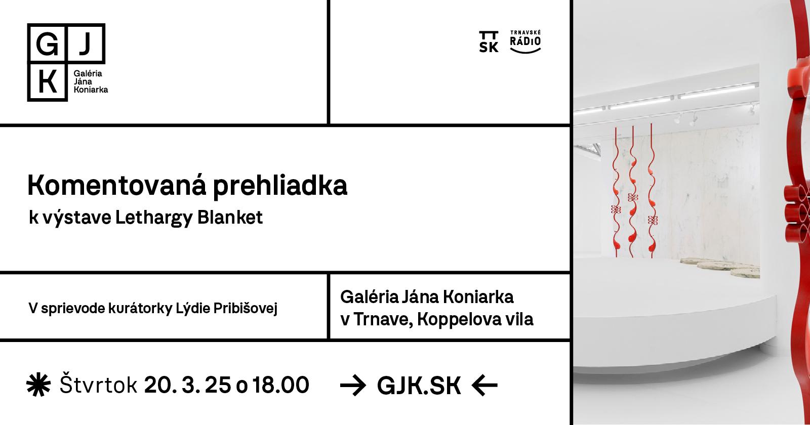 Komentovaná prehliadka výstavy Lethargy Blanket