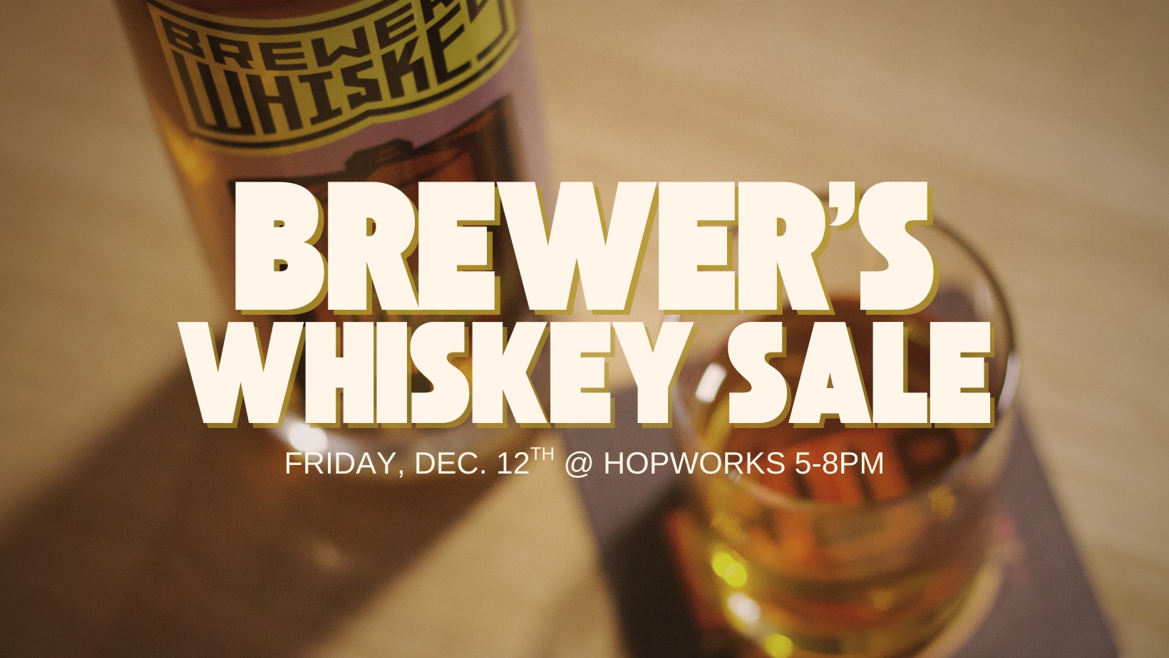 Hopworks Brewer's Whiskey Sale!