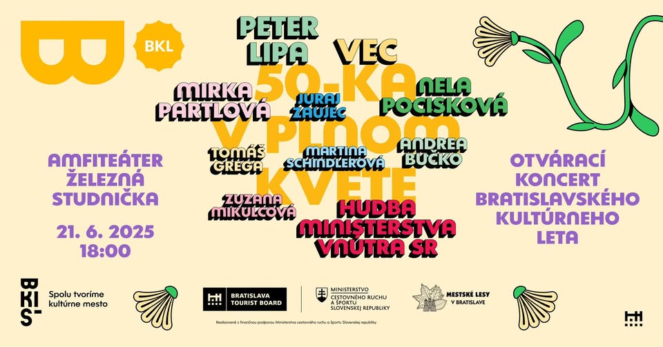OTVÁRACÍ KONCERT BRATISLAVSKÉHO KULTÚRNEHO LETA 2025