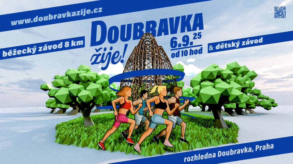 Doubravka žije! Běžecký závod 8km & dětský závod