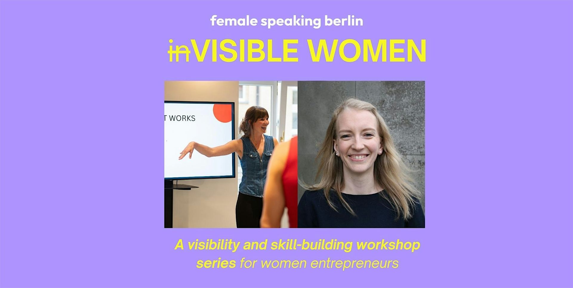 Women’s Public Speaking Workshop (Berlin) + LinkedIn Strategy