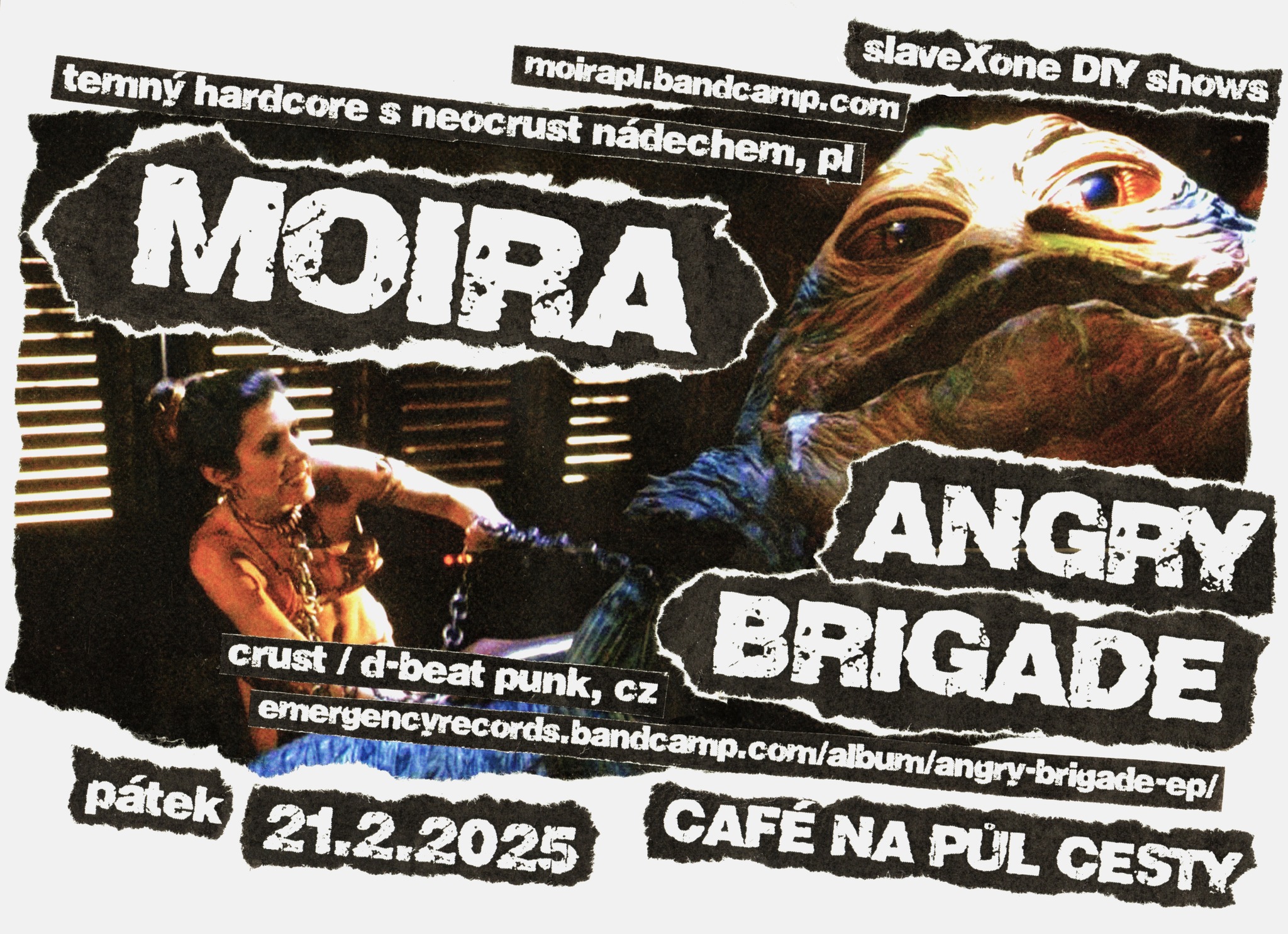 MOIRA (Bielsko Biala, Polsko) // ANGRY BRIGADE (Praha, CZ)