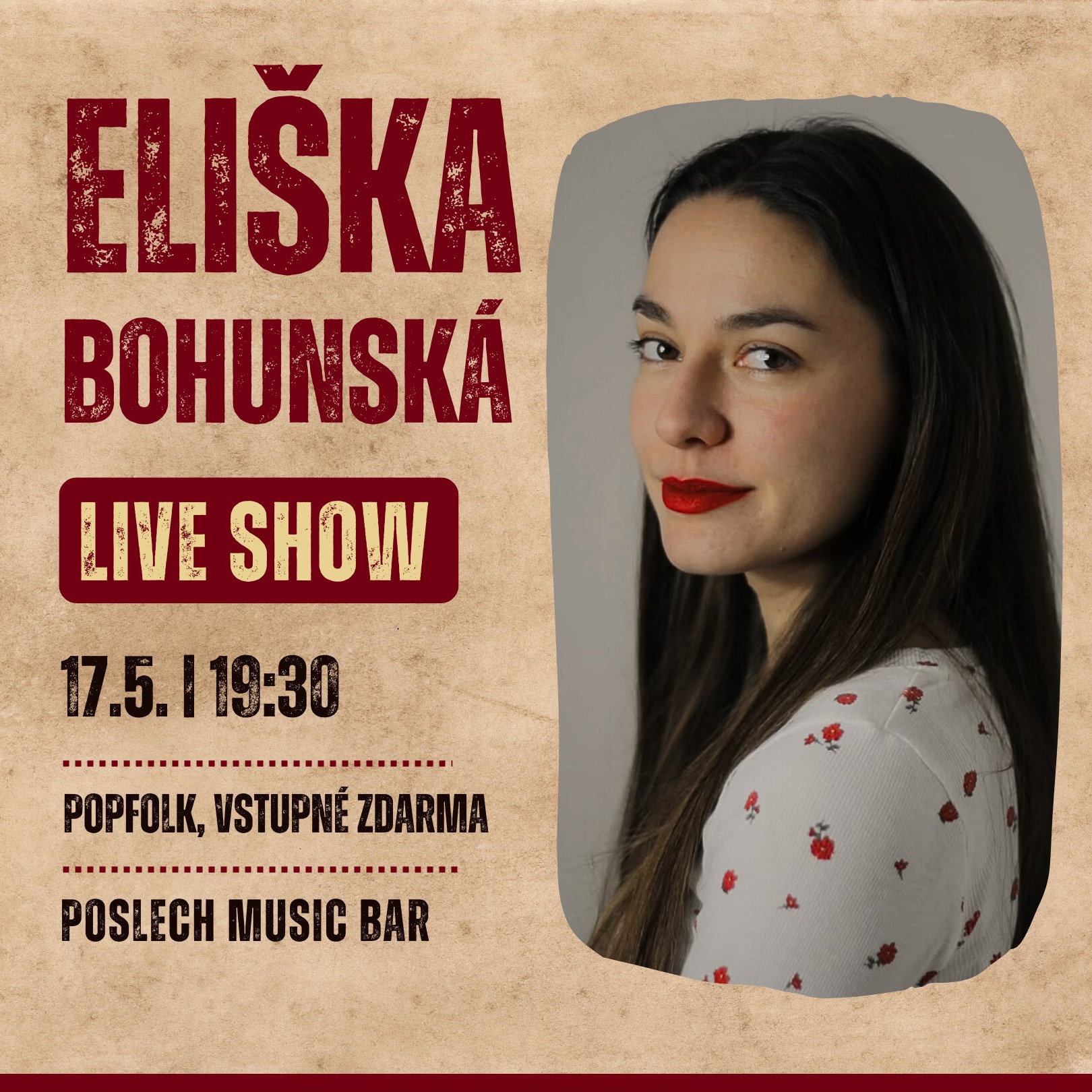Eliška Bohunská s kapelou