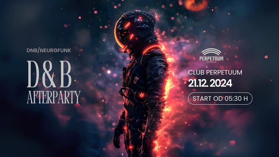 D&B Afterparty - club Pepretuum - 21.12 od 05:30 h