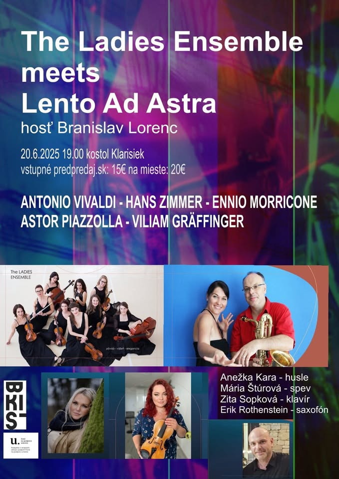 ZIMMER - MORRICONE - VIVALDI -QUEEN - PIAZZOLLA ( The Ladies Ensemble meets Lento Ad Astra)