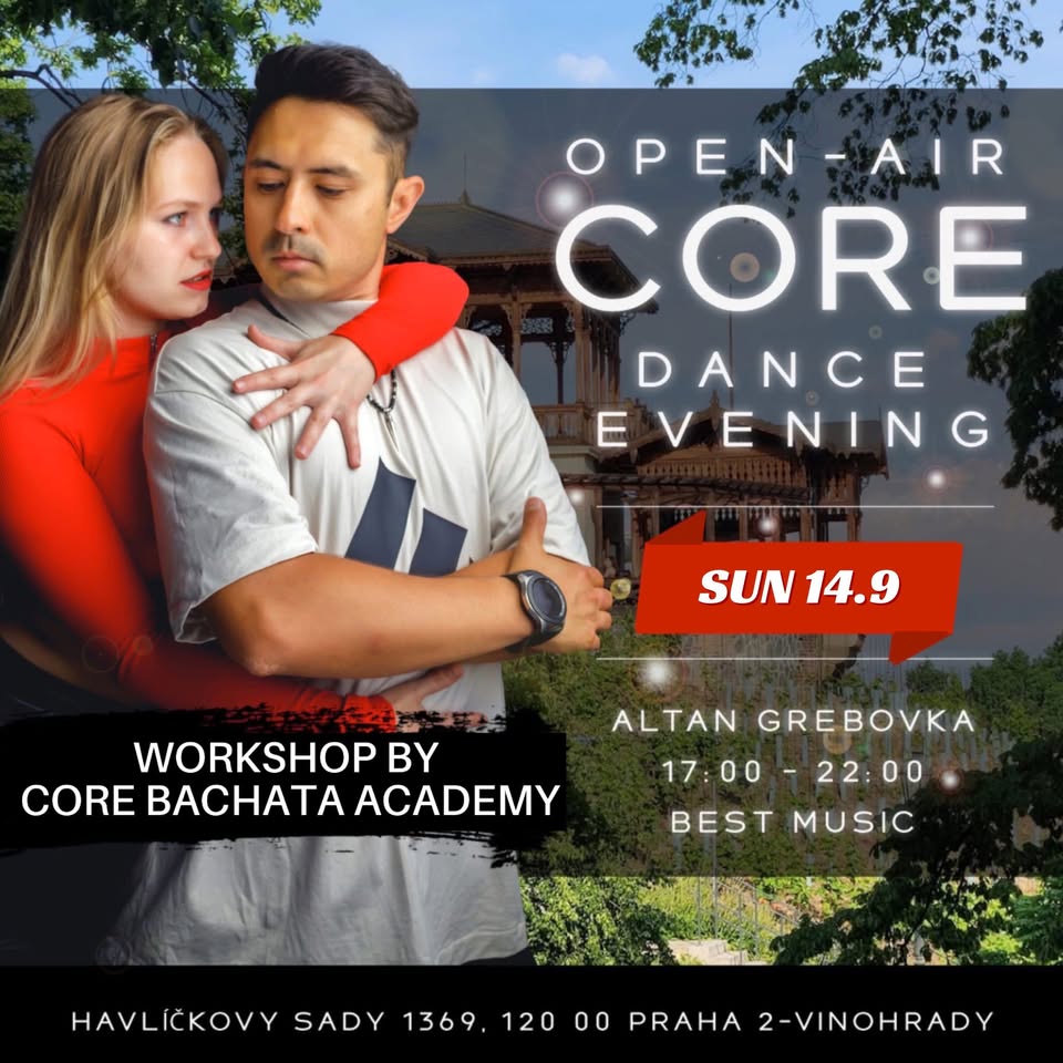 Open Air CORE DANCE EVENING in Altán Grebovka