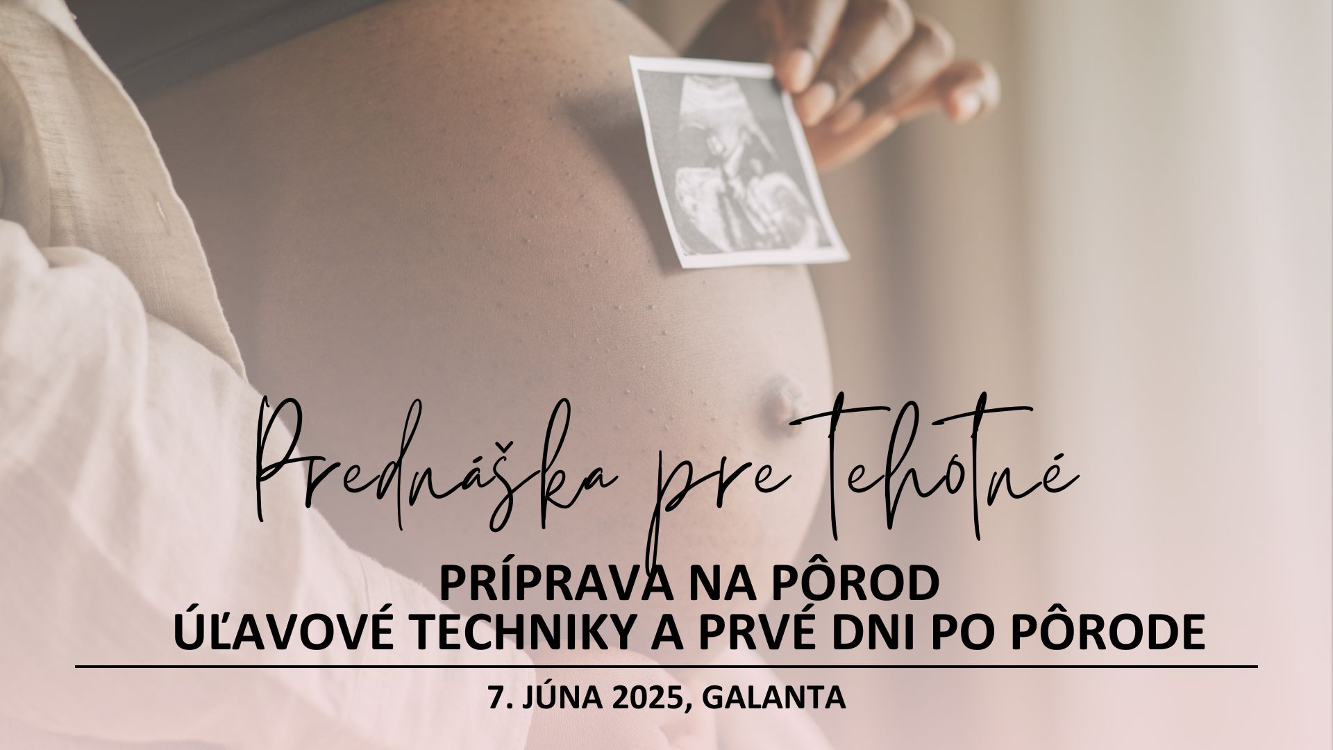 Príprava na pôrod a úľavové techniky - Galanta