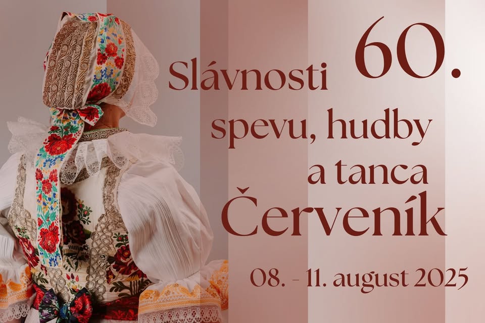 60. ročník Slávností spevu, hudby a tanca Červeník 2025