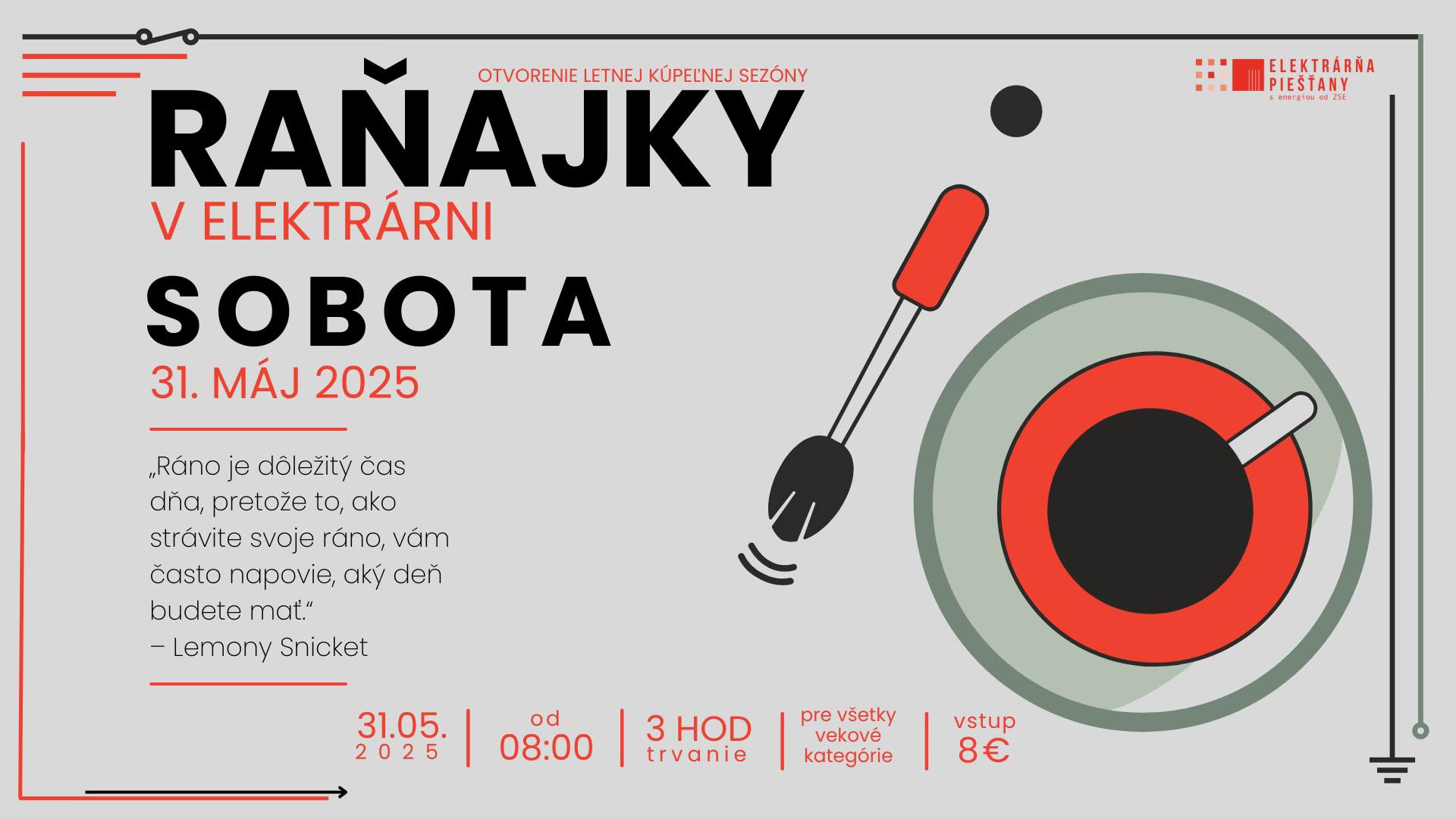 Raňajky v Elektrárni - OLKS 2025