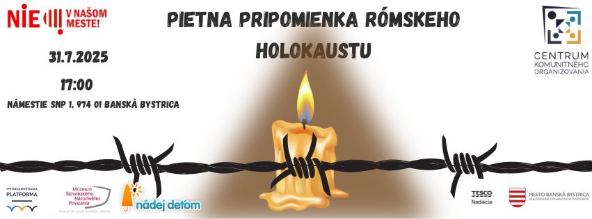 PIETNA PRIPOMIENKA RÓMSKEHO HOLOKAUSTU