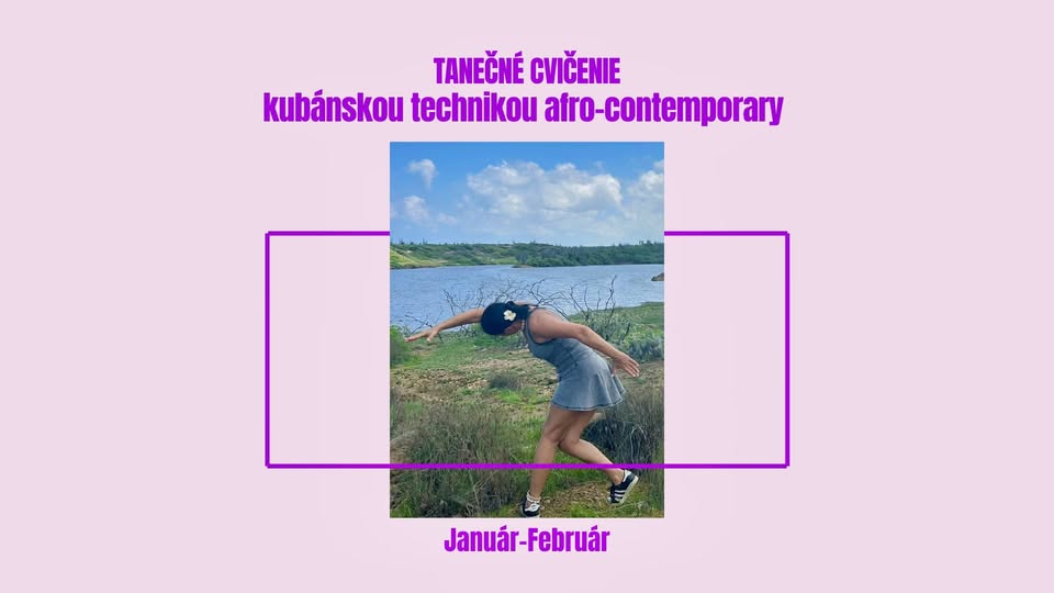 TANEČNÉ CVIČENIE kubánskou technikou afro-contemporary