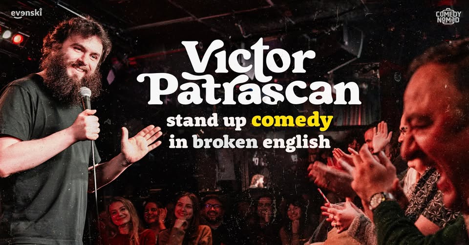 Stand up Comedy in broken English with Victor Patrascan • Aarhus