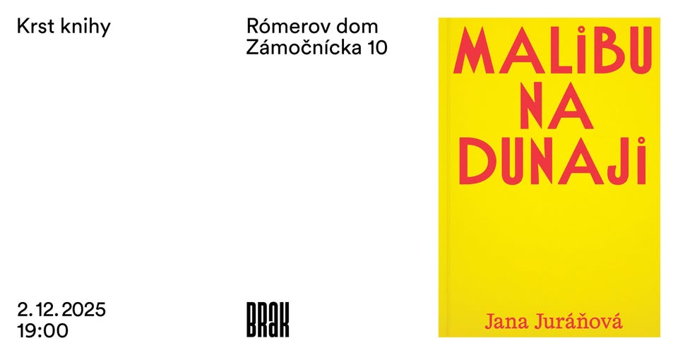 KRST KNIHY: Jana Juráňová - Malibu na Dunaji