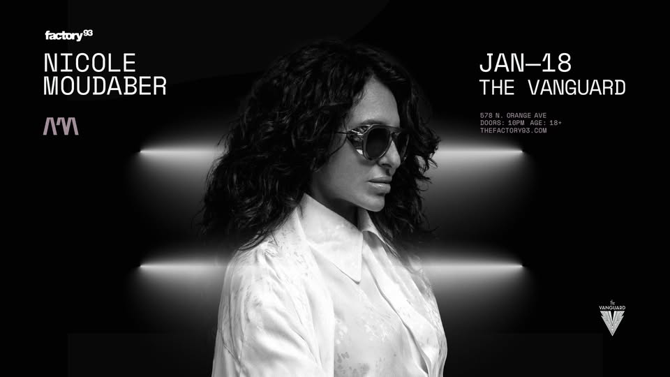 Factory 93 Presents: Nicole Moudaber at The Vanguard