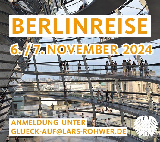Berlin-Fahrt mit dem Bundespresseamt für den #Wahlkreis160