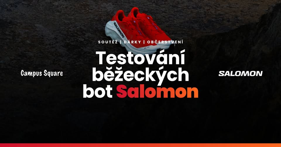 Testování trailových bot Salomon | soutěž | dárky | občerstvení