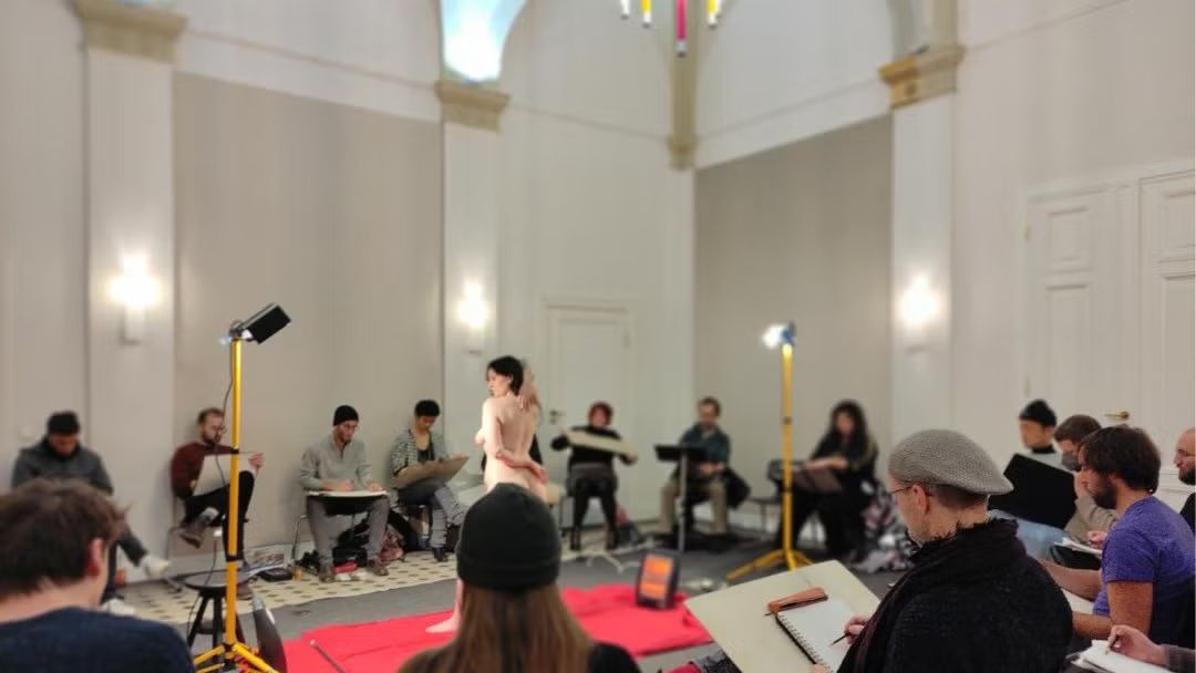 LIFE DRAWING SESSION weekly on TUESDAYS and WEDNESDAYS