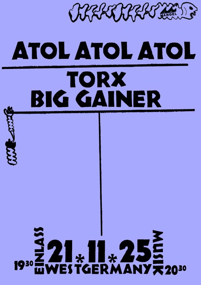 Mangel presents: Atol Atol Atol x Big Gainer x Torx