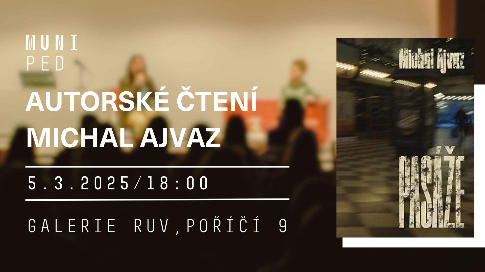 Autorské čtení: Michal Ajvaz