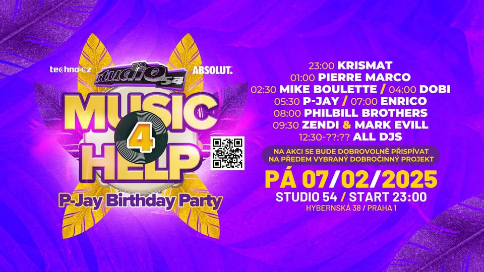 Music4Help - P-Jay B-Day Edition