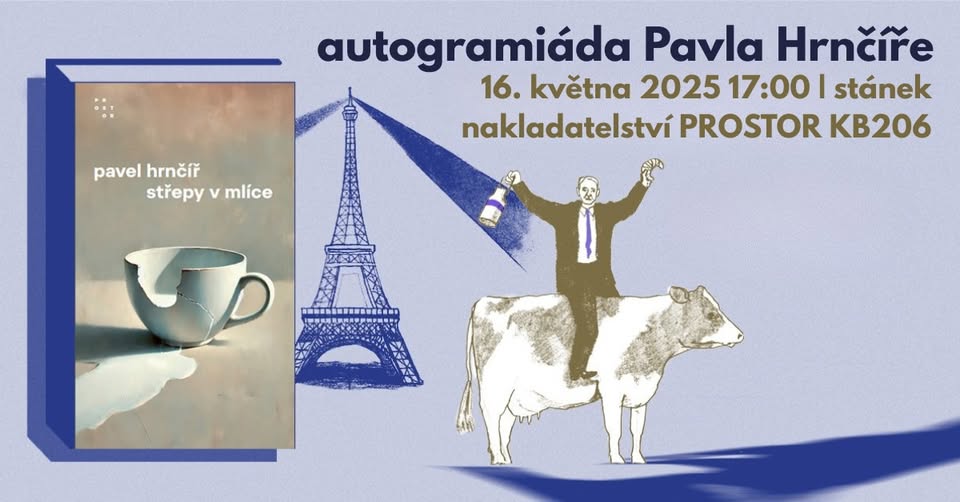Autogramiáda Pavla Hrnčíře