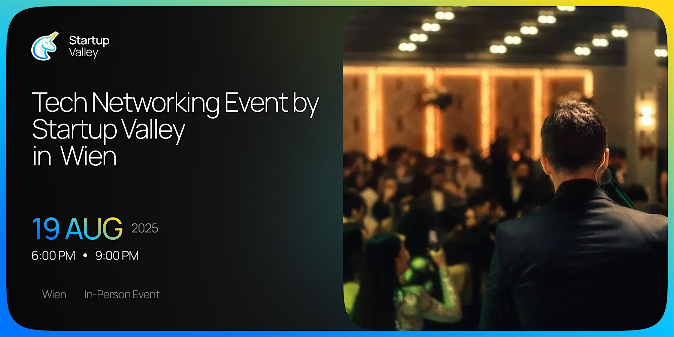 Tech‑Networking‑Event by Startup Valley in Wien