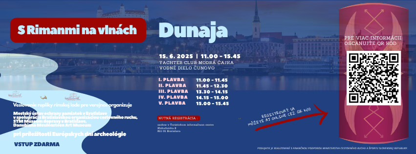 S Rimanmi na vlnách Dunaja (júnové plavby rímskou veslicou)