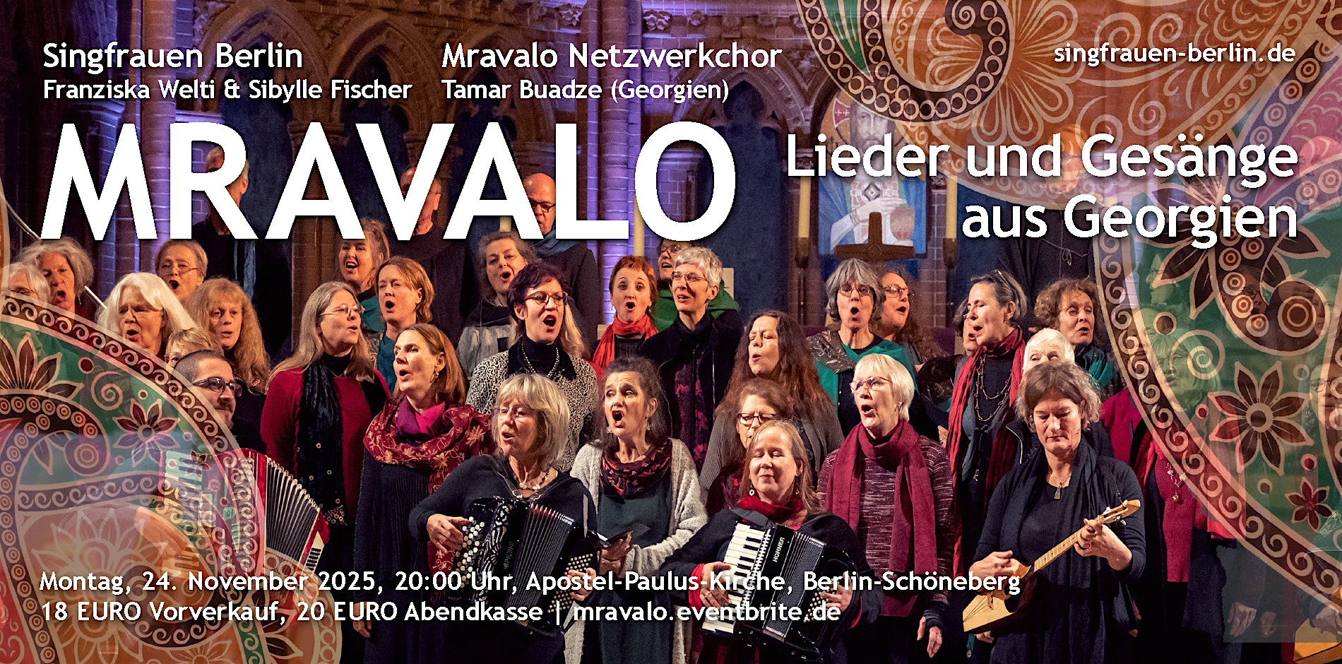 MRAVALO – LIEDER UND GESÄNGE AUS GEORGIEN
