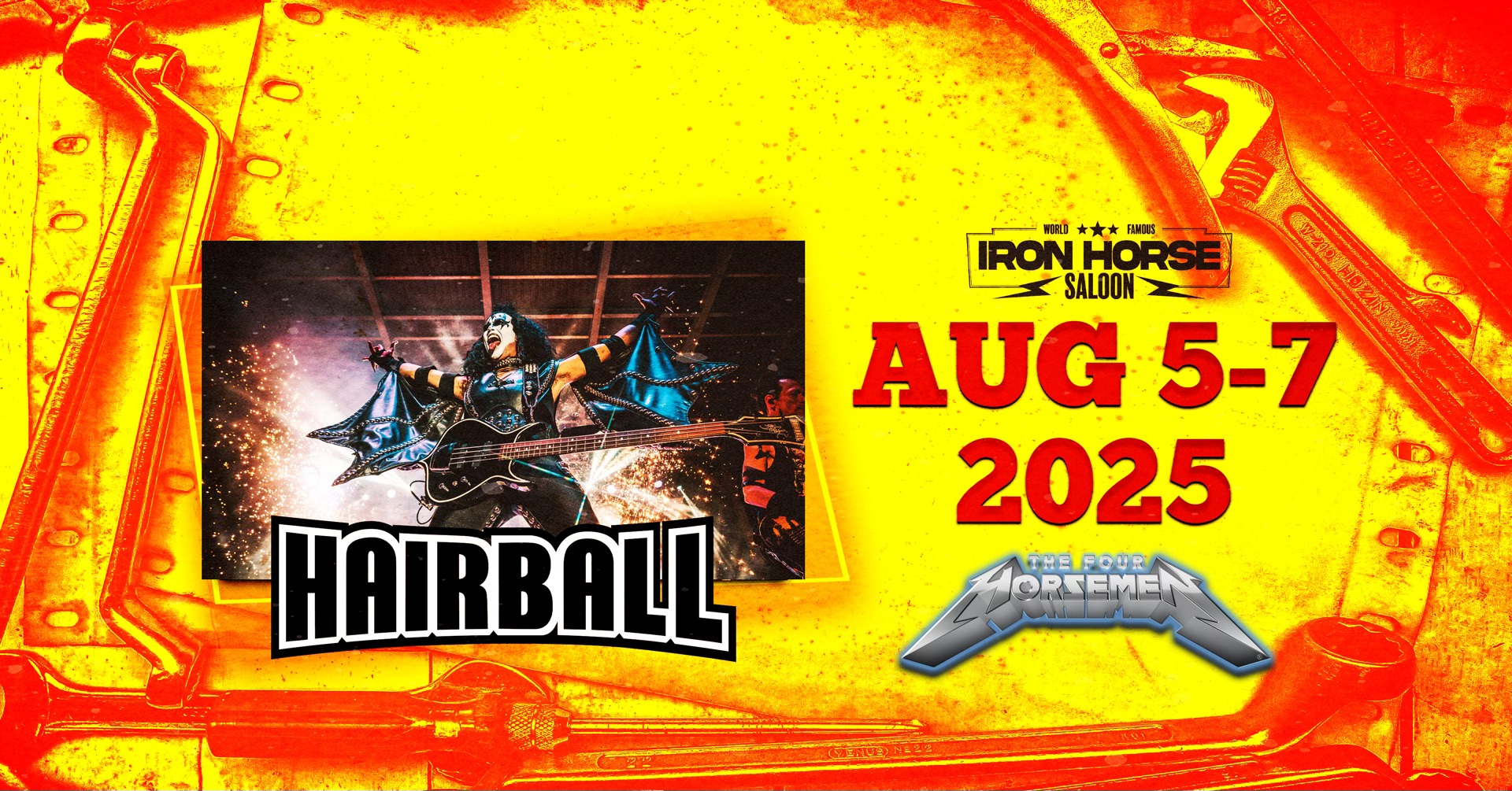 Hairball + The Four Horsemen: A Celebration of Metallica