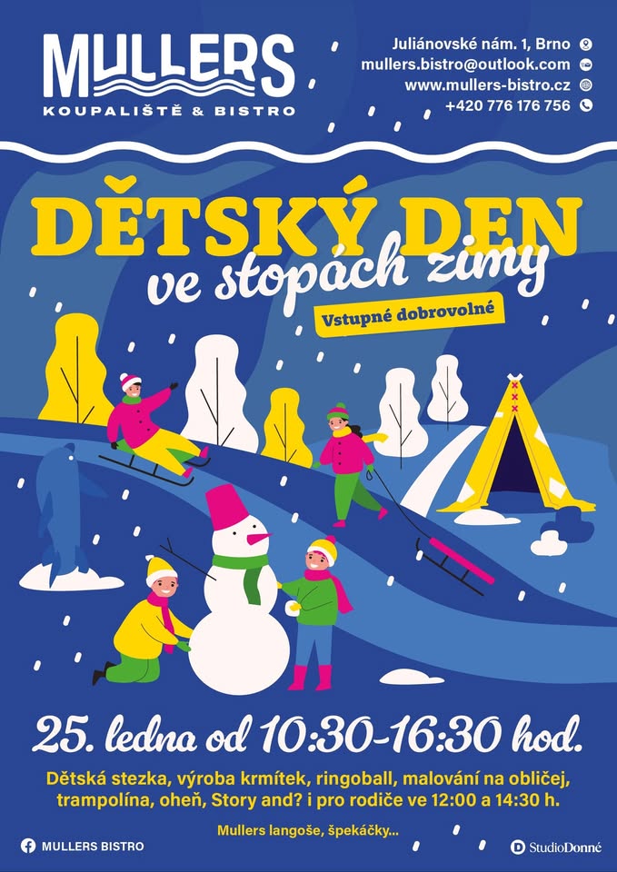 Dětský den ve stopách zimy