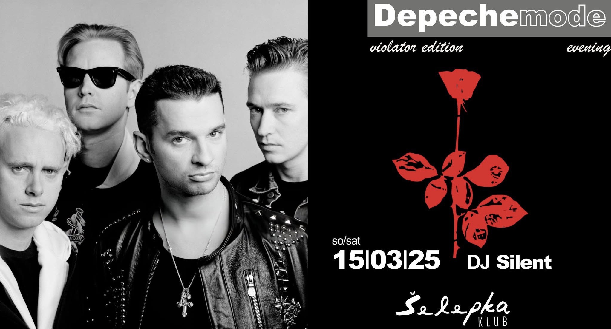 ► DEPECHE MODE EVENING - Violator edition ► Dj Silent ► Šelepka klub  - Brno ◄