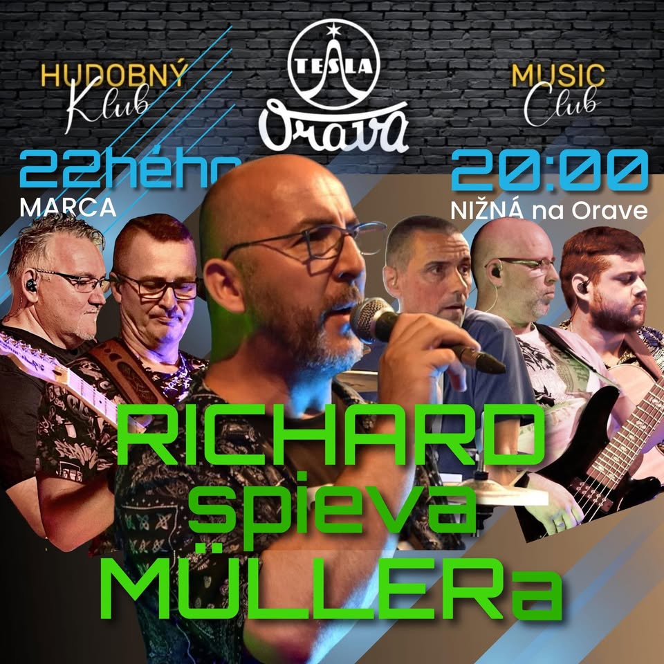 RICHARD spieva MÜLLERa v klube TESLA ORAVA.
