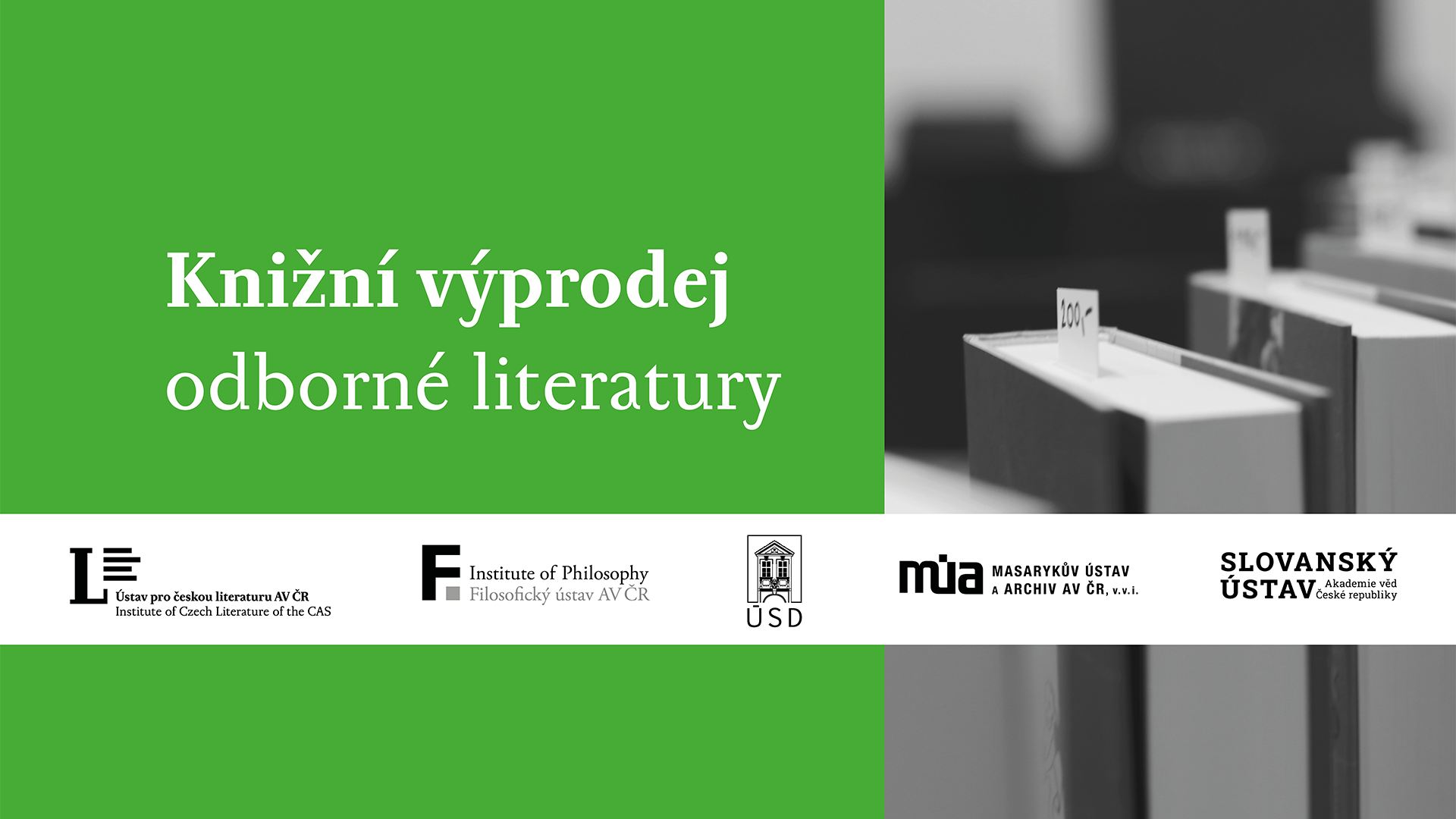 Knižní výprodej odborné literatury