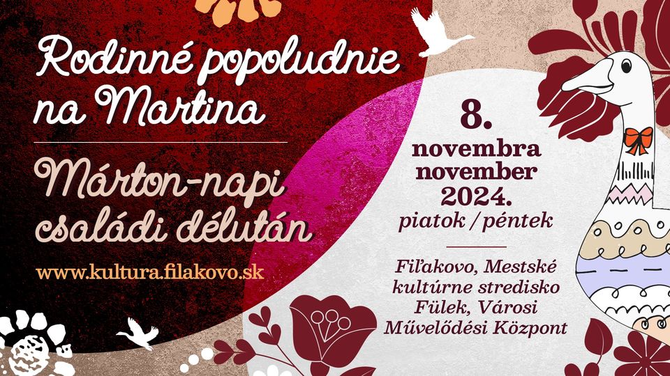 Márton-napi családi délután - Rodinné popoludnie na Martina