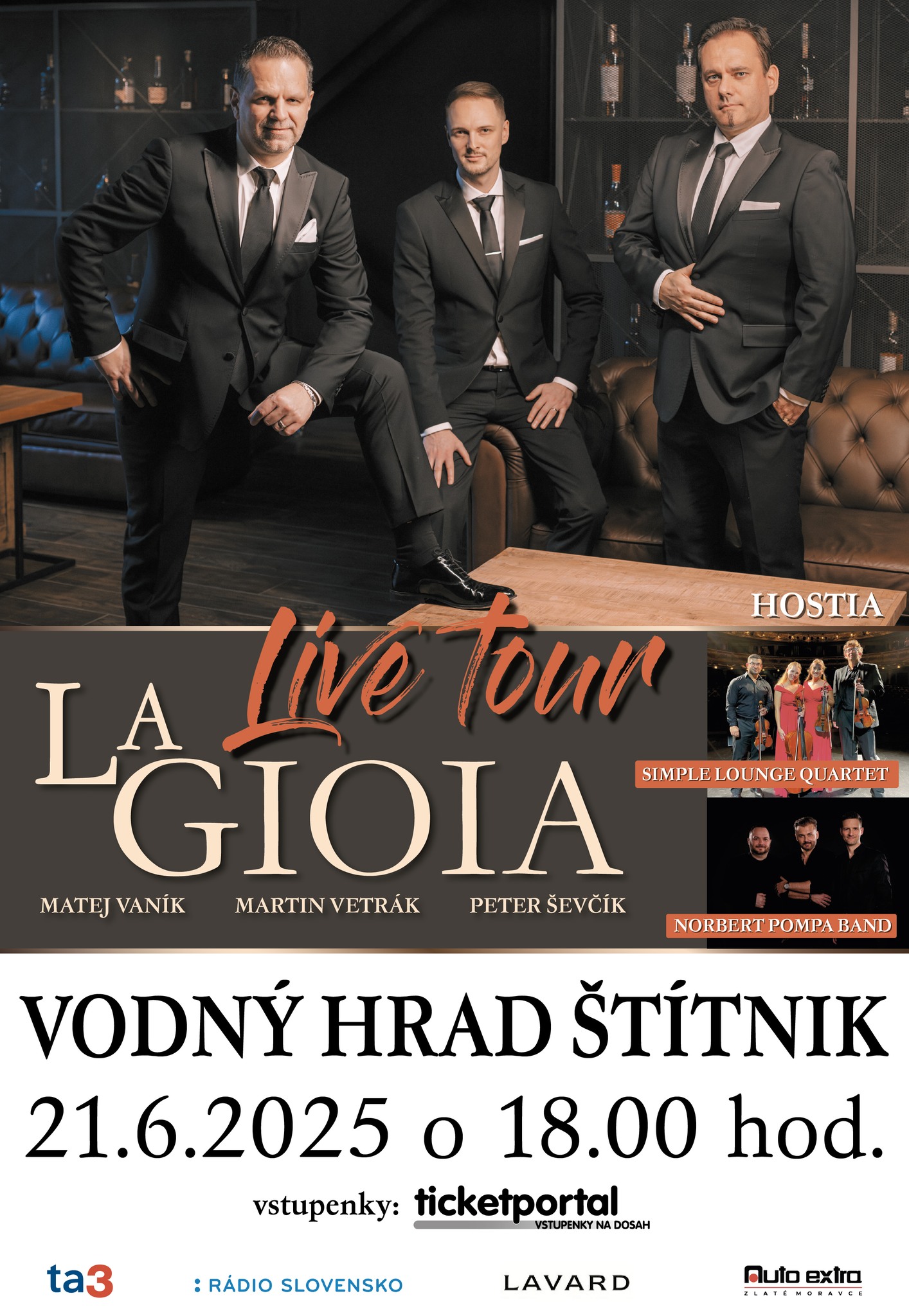 La Gioia live tour 2025