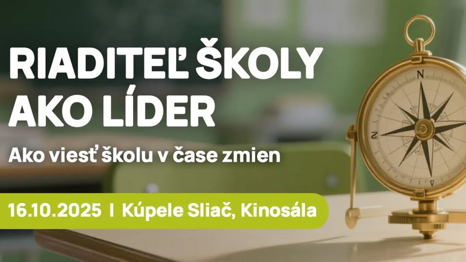 Konferencia: Riaditeľ školy ako líder