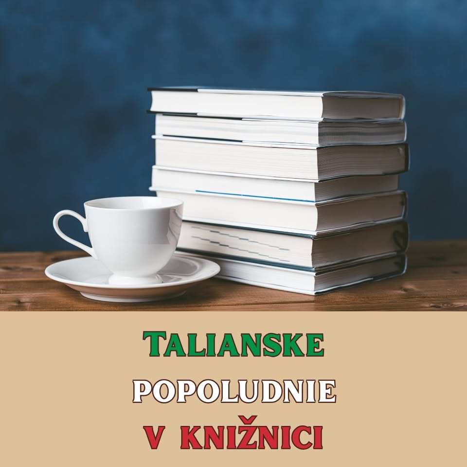 Talianske popoludnie v knižnici na Kolibe