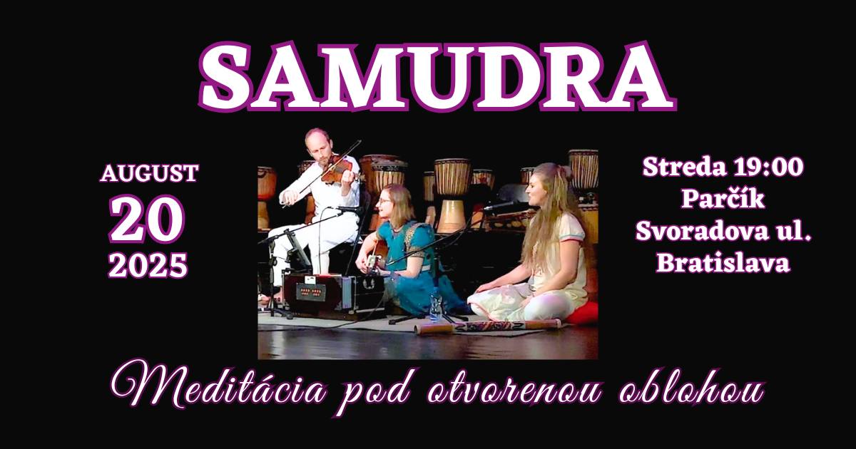 SAMUDRA - koncert indickej bhadžanovej hudby