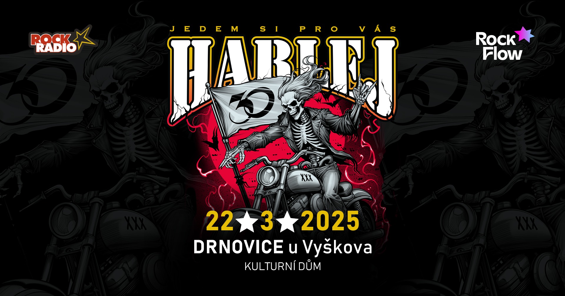 Harlej / Drnovice u Vyškova / Jedem si pro Vás Tour