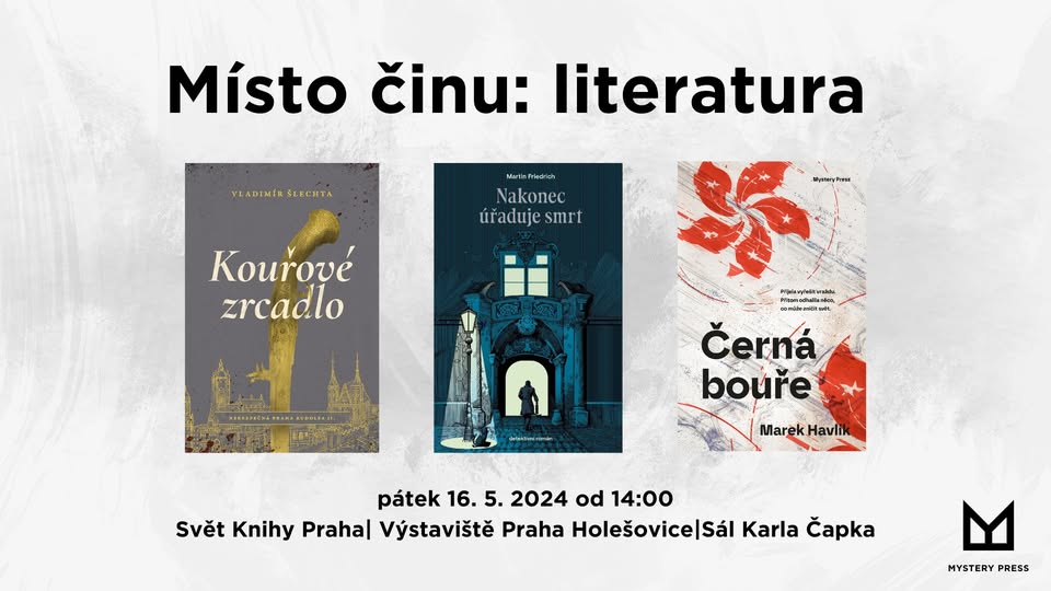 Místo činu: literatura | Svět knihy Praha 2025