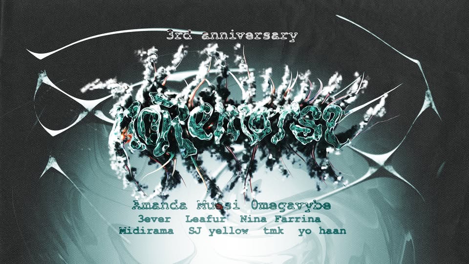 noRemorse 3rd Anniversary // Amanda Mussi, 0megavybe & more