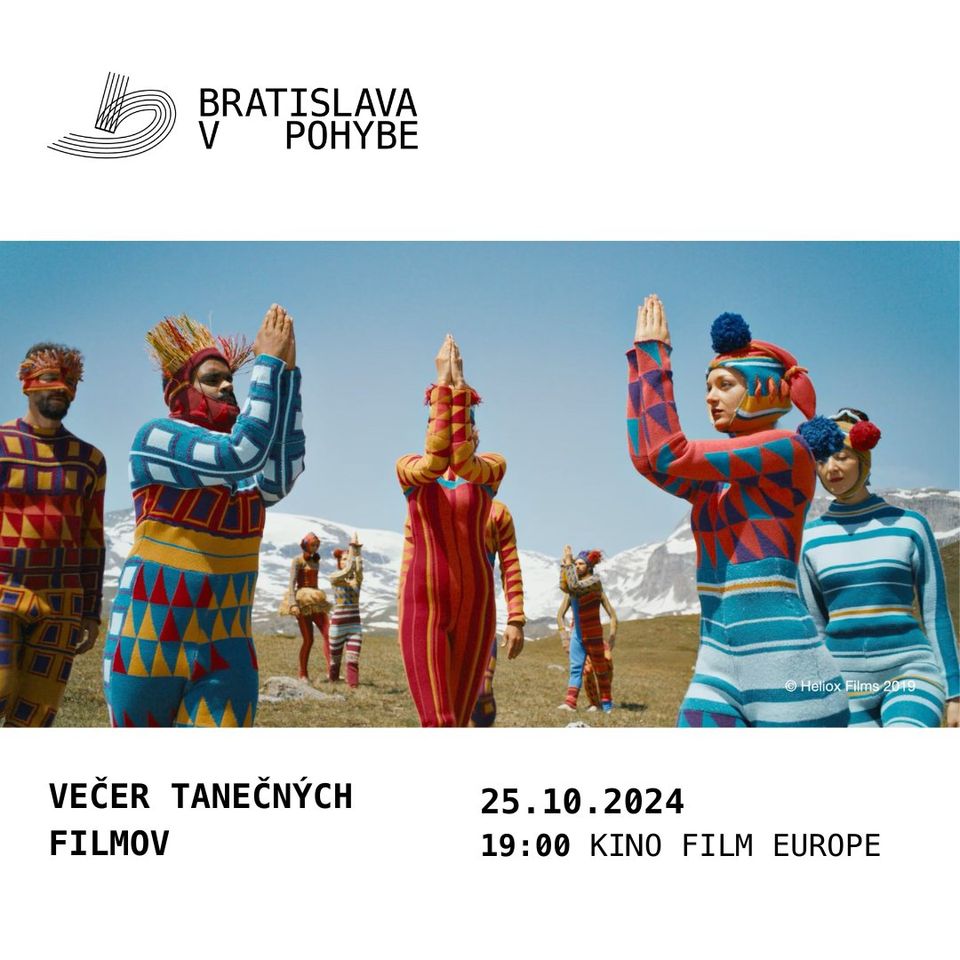 Večer tanečných filmov - Best of FTF 2024 I Bratislava v pohybe 2024