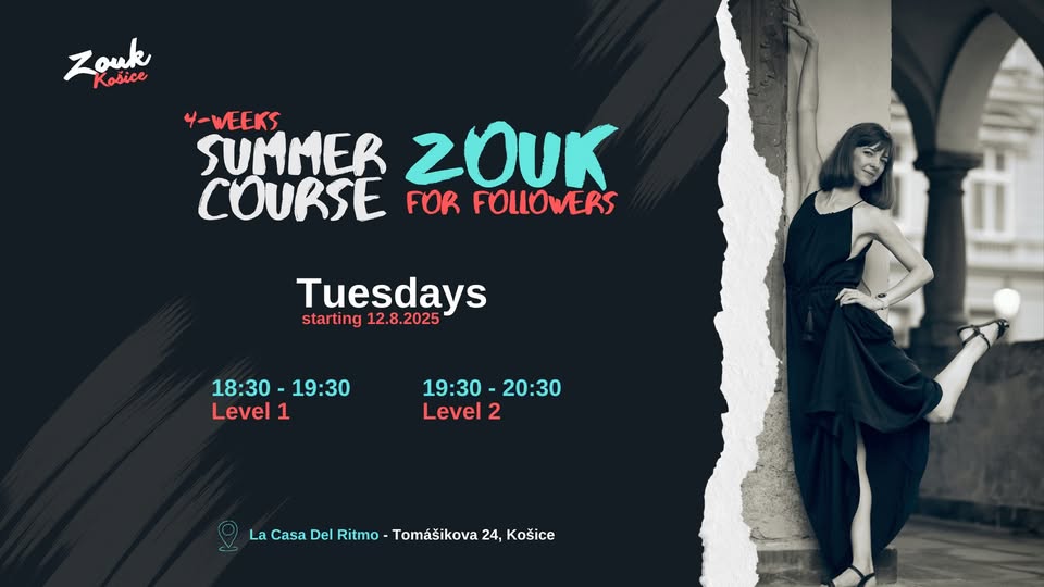 Zouk For Followers - Kurz brazílskeho zouku pre followerov