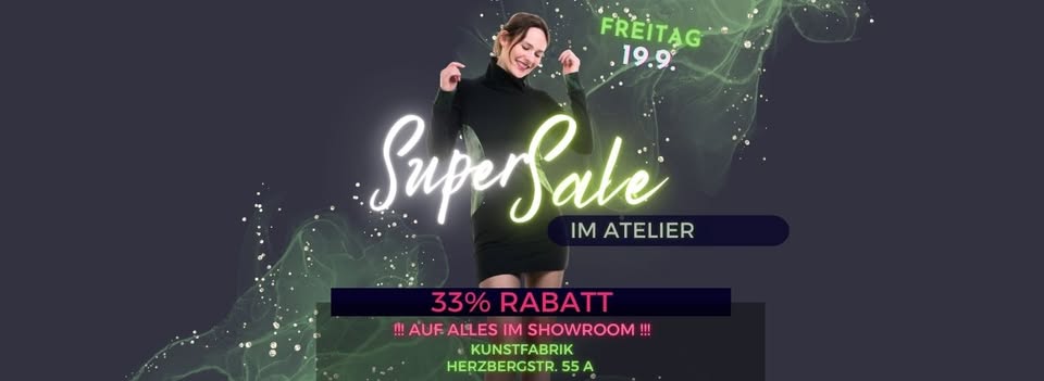 Super Sale im Atelier